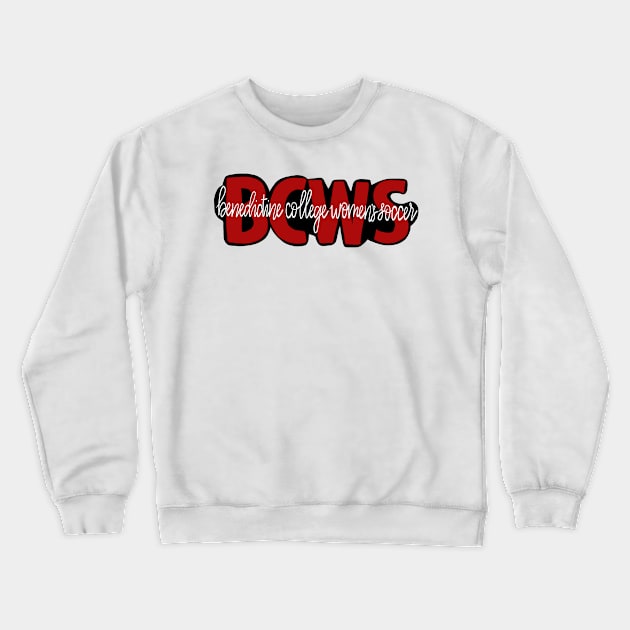 Benedictine College Women’s Soccer Crewneck Sweatshirt by mfrancescon13